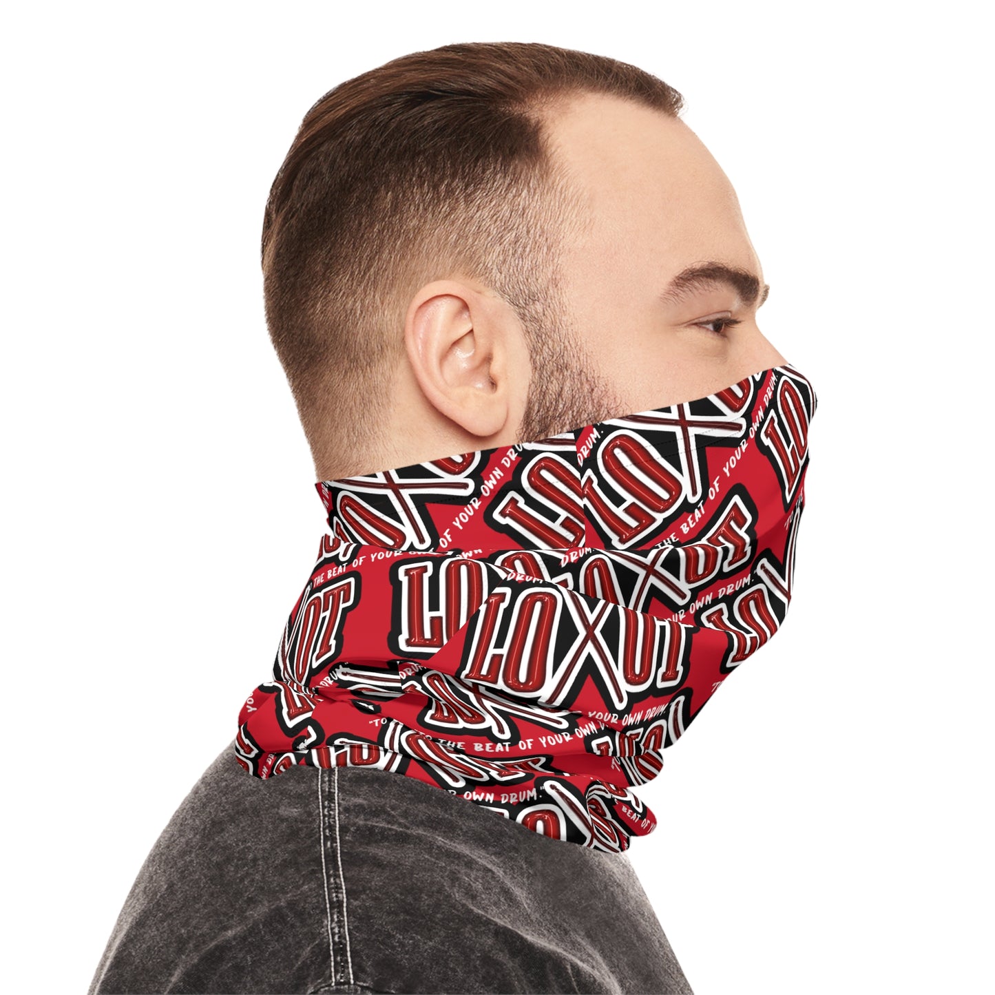 All Over Neck Gaiter (Red)