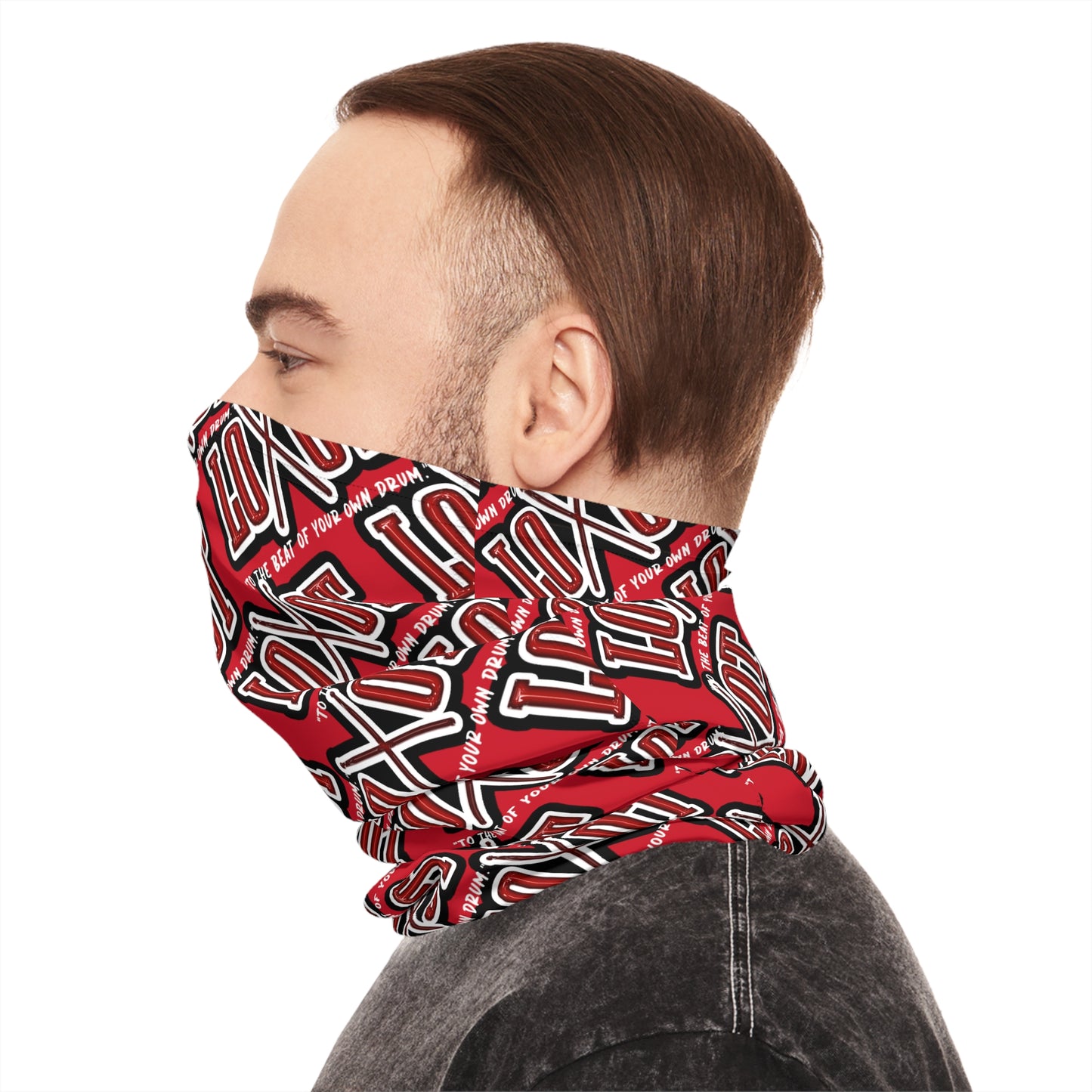 All Over Neck Gaiter (Red)