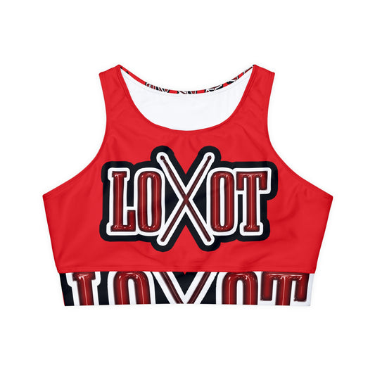 The Racket Girl(Red) - The LOOT Brand Apparel & Music