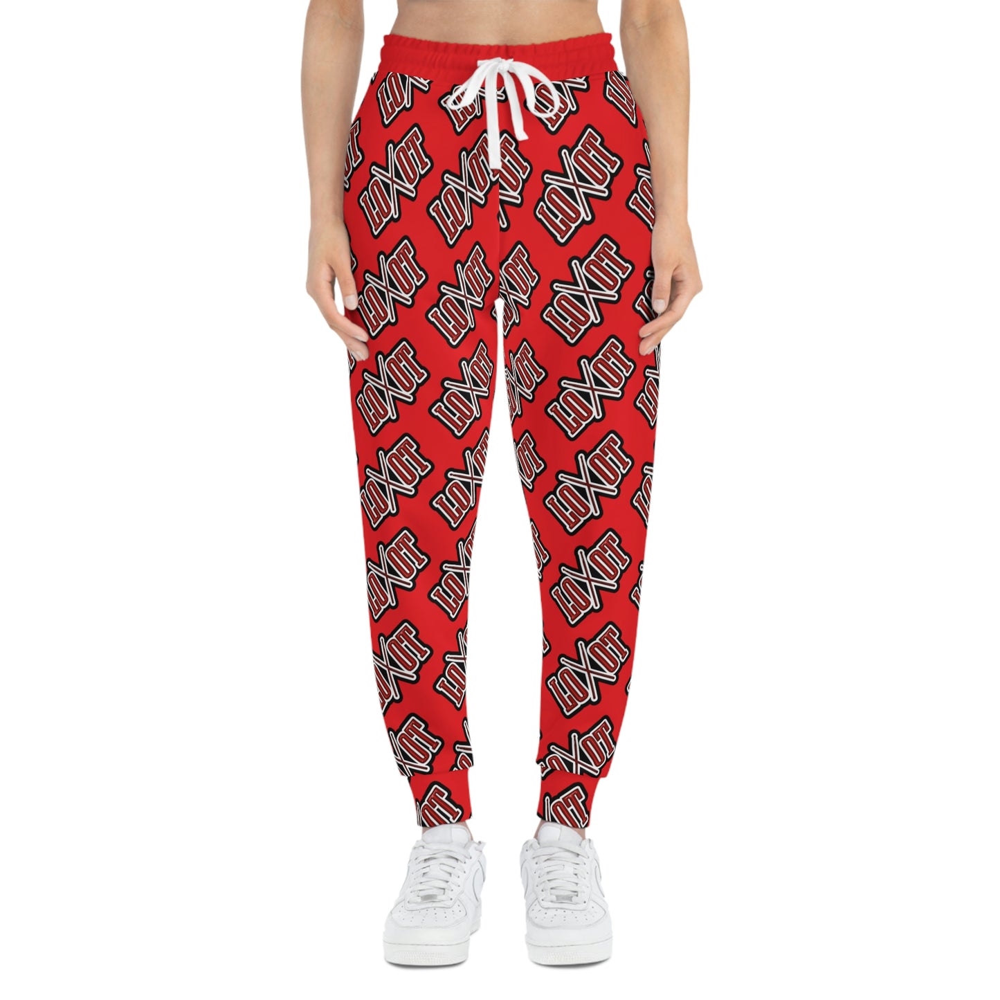 Loot Joggers(Red) - The LOOT Brand Apparel & Music