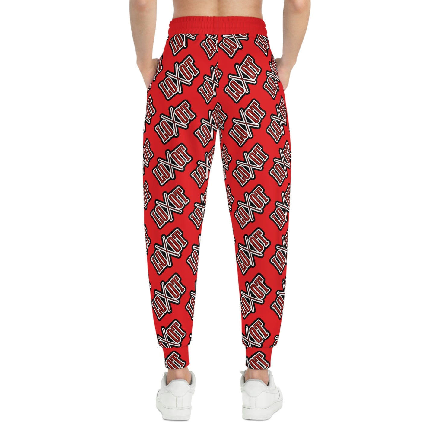 Loot Joggers(Red) - The LOOT Brand Apparel & Music