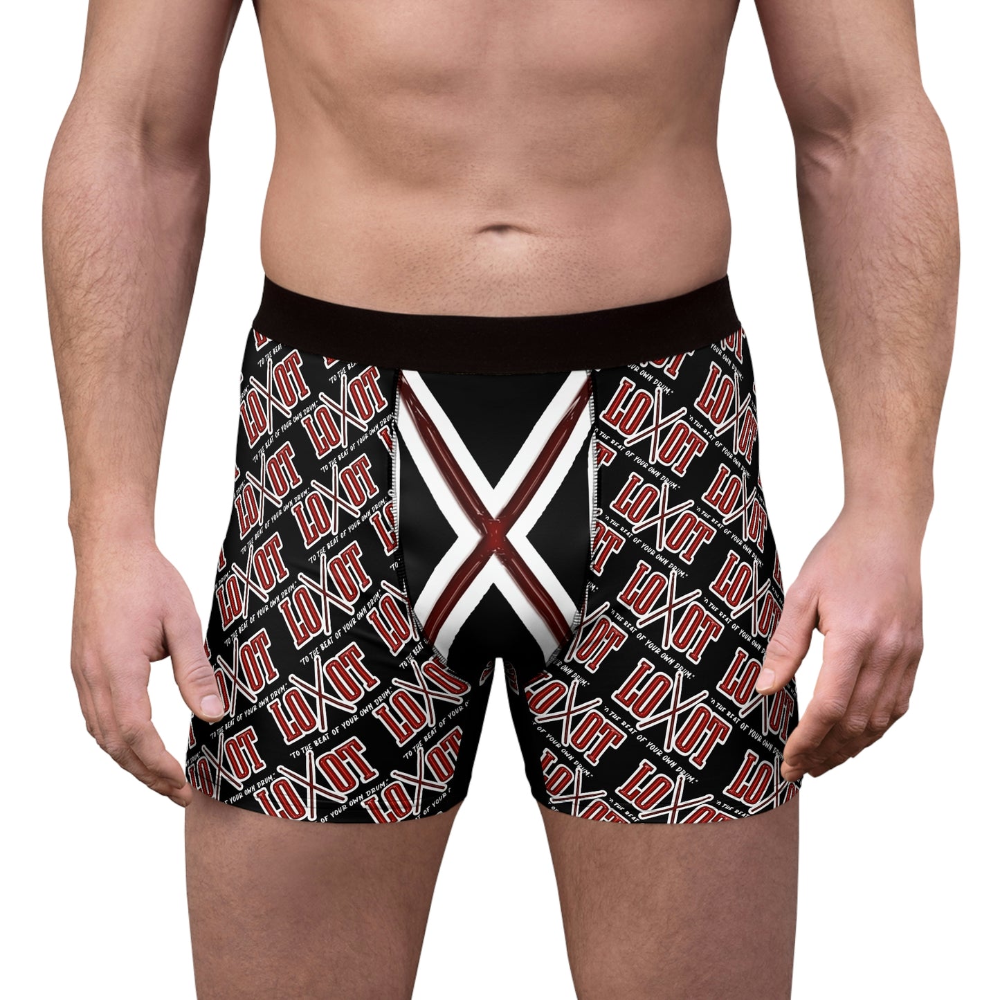 Men's "Keep It" Briefs(Black) - The LOOT Brand Apparel & Music