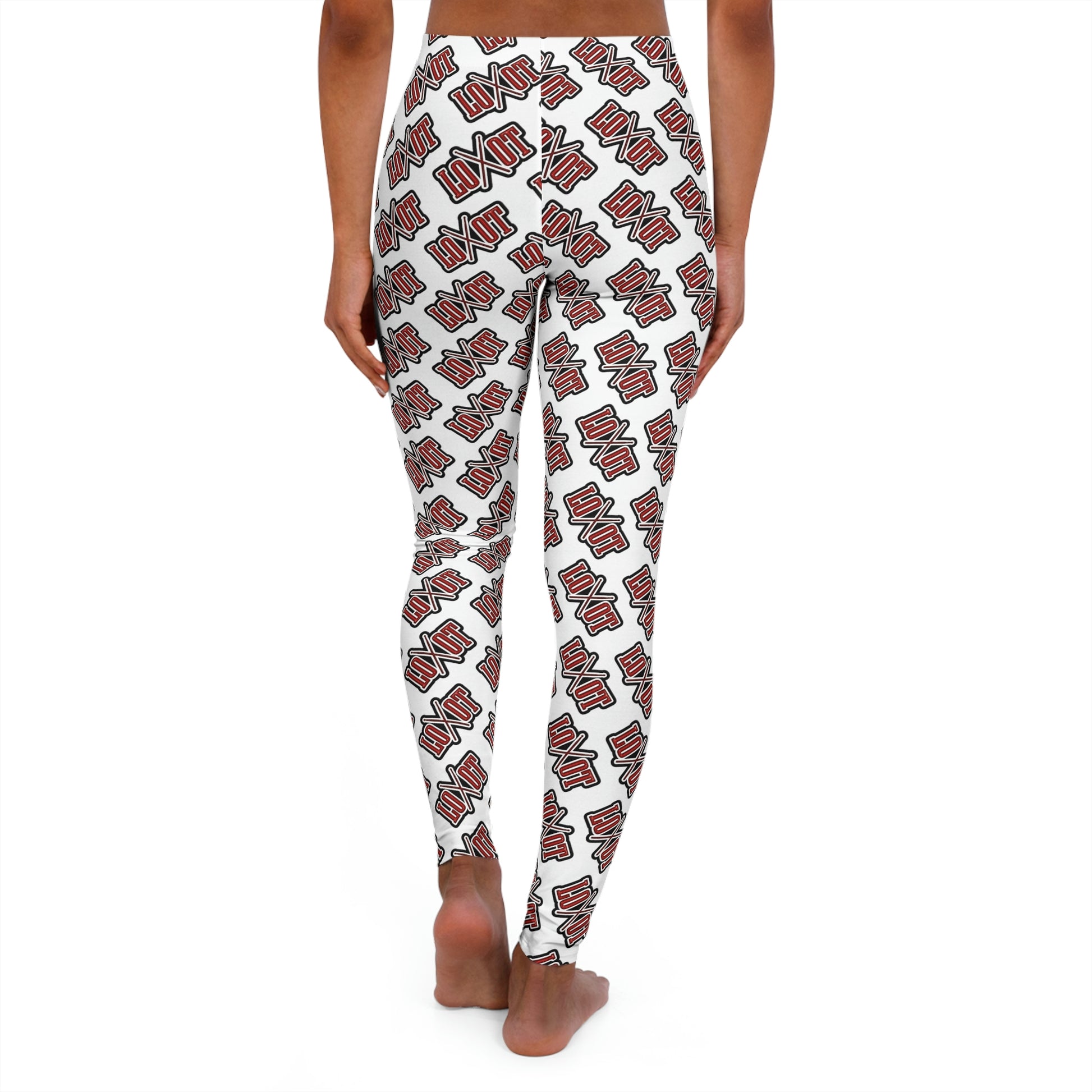 LOOT Leggings(White) - The LOOT Brand Apparel & Music