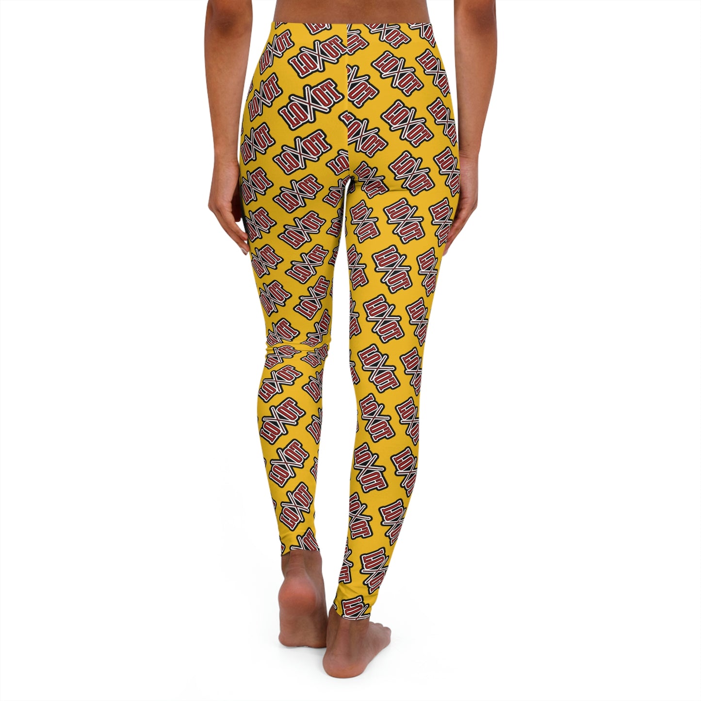 LOOT Leggings(Yellow) - The LOOT Brand Apparel & Music