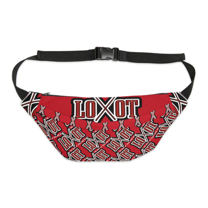 The "AbsoLOOTLY Fanny" Pack(Red) - The LOOT Brand Apparel & Music