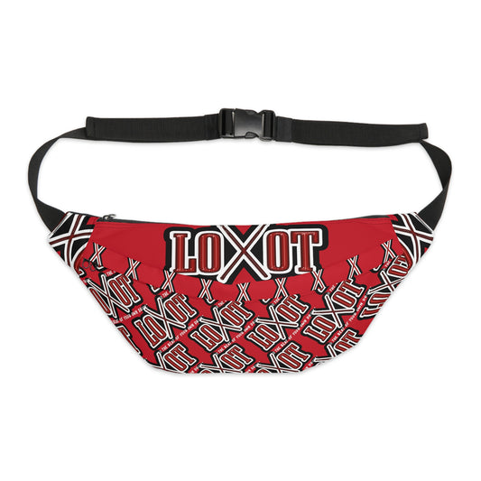 The "AbsoLOOTLY Fanny" Pack(Red) - The LOOT Brand Apparel & Music