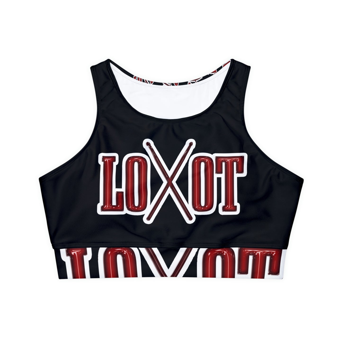 The Racket Girl(Black) - The LOOT Brand Apparel & Music