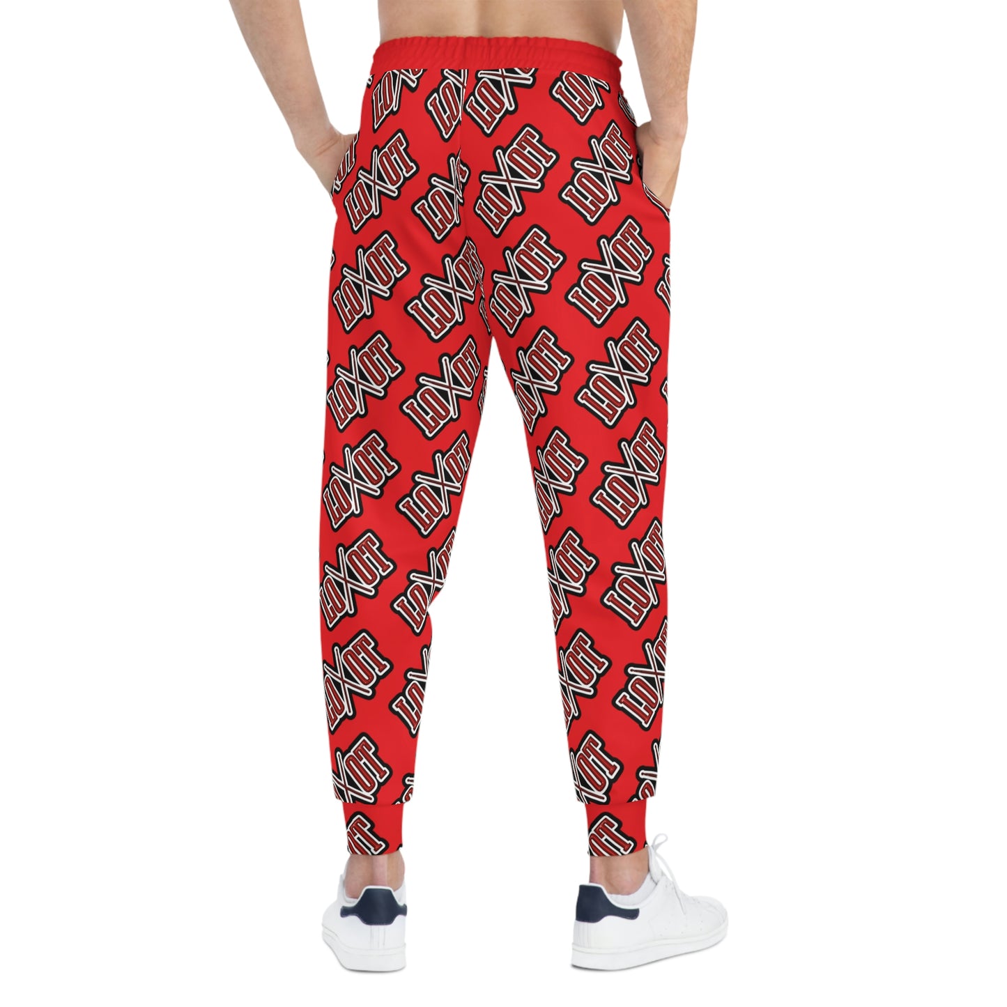 Loot Joggers(Red) - The LOOT Brand Apparel & Music