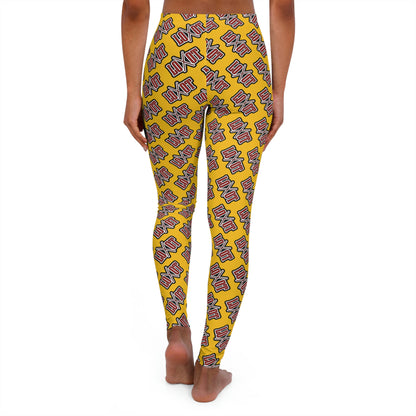 LOOT Leggings(Yellow) - The LOOT Brand Apparel & Music