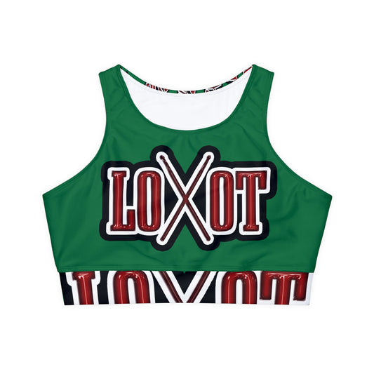 The Racket Girl(Green) - The LOOT Brand Apparel & Music