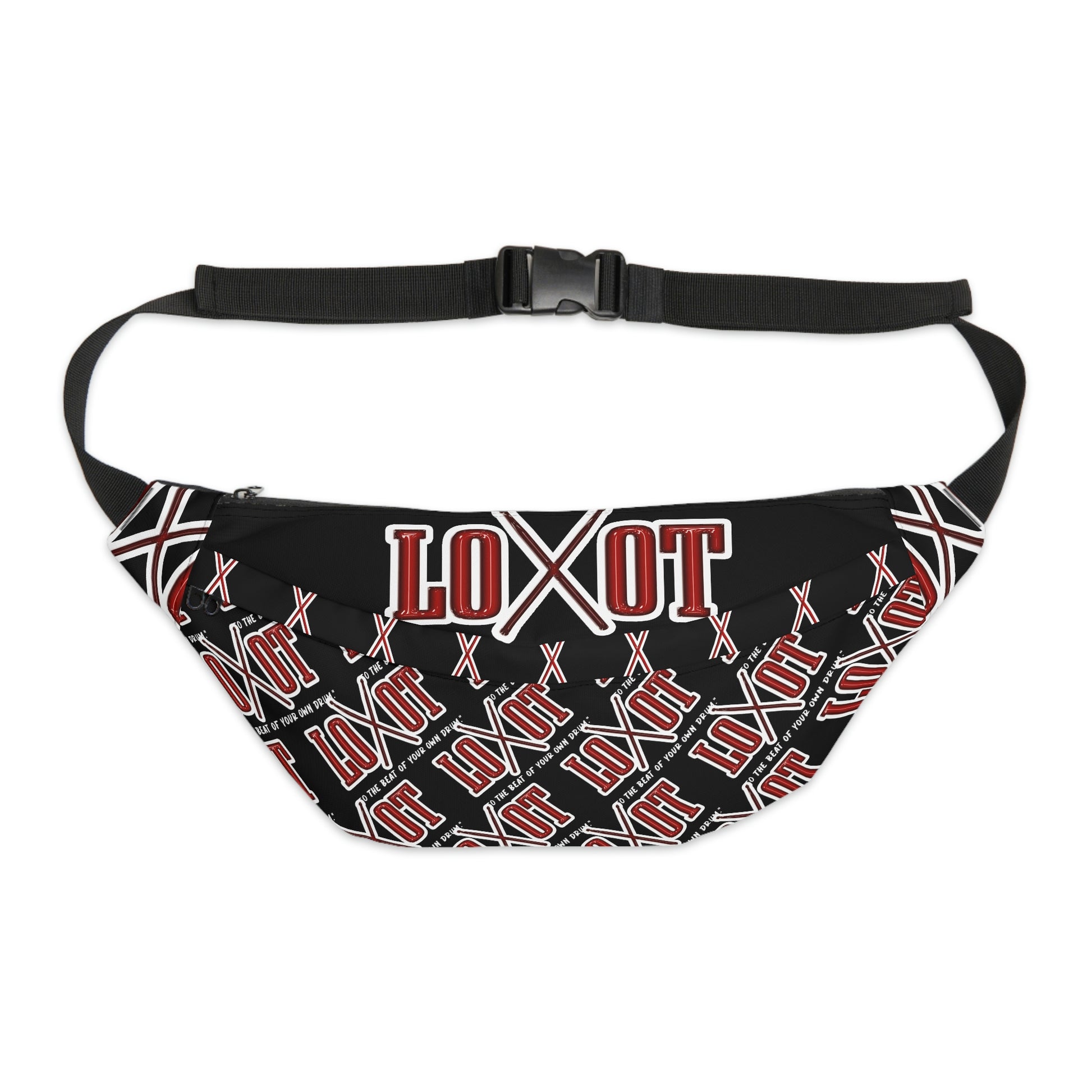 The "AbsoLOOTLY Fanny" Pack(Black) - The LOOT Brand Apparel & Music