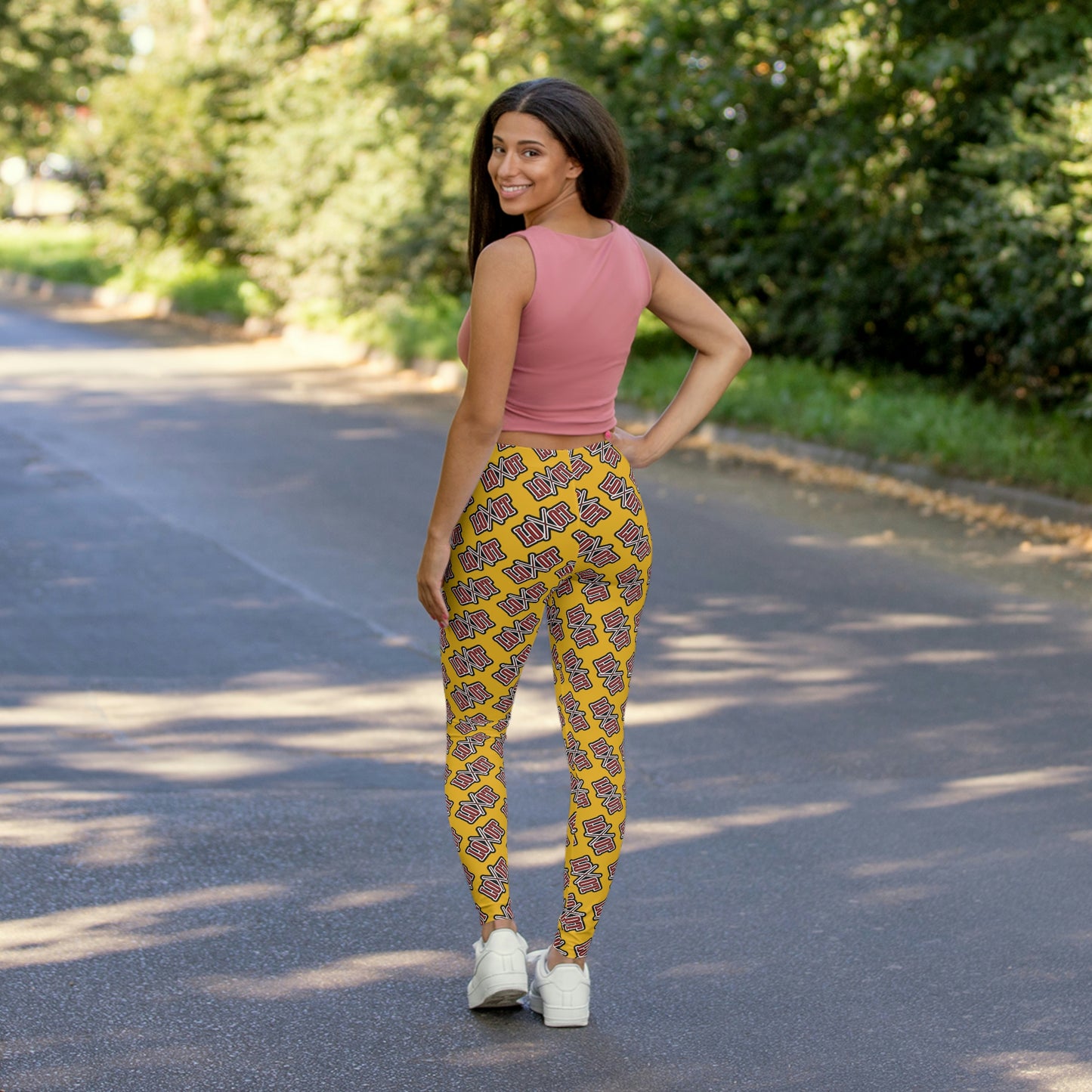 LOOT Leggings(Yellow) - The LOOT Brand Apparel & Music