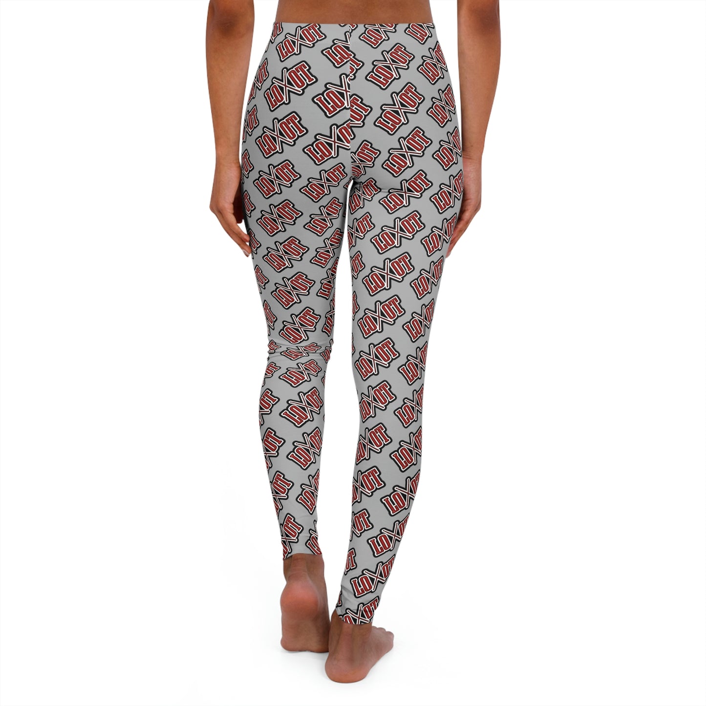 LOOT Leggings(Light Grey) - The LOOT Brand Apparel & Music