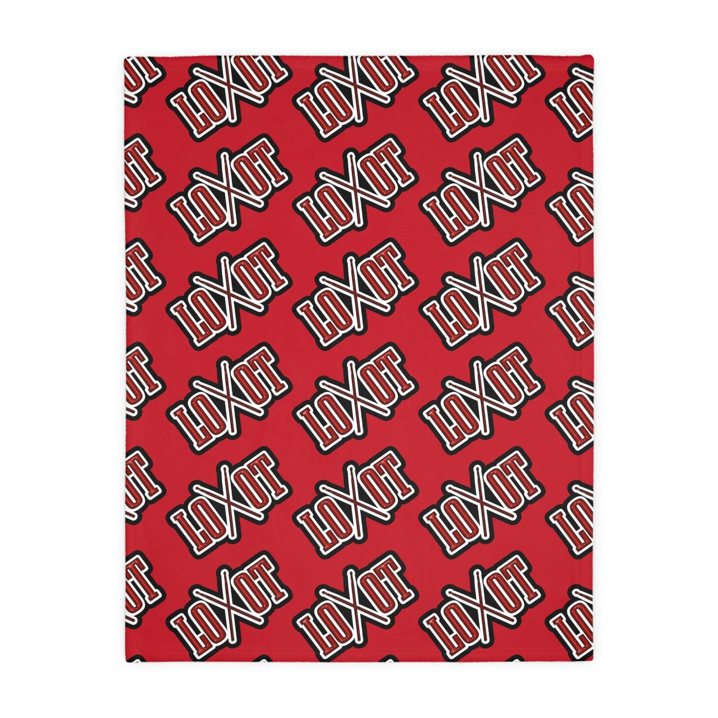 Loot Velveteen Blanket (Two-sided print) - The LOOT Brand Apparel & Music