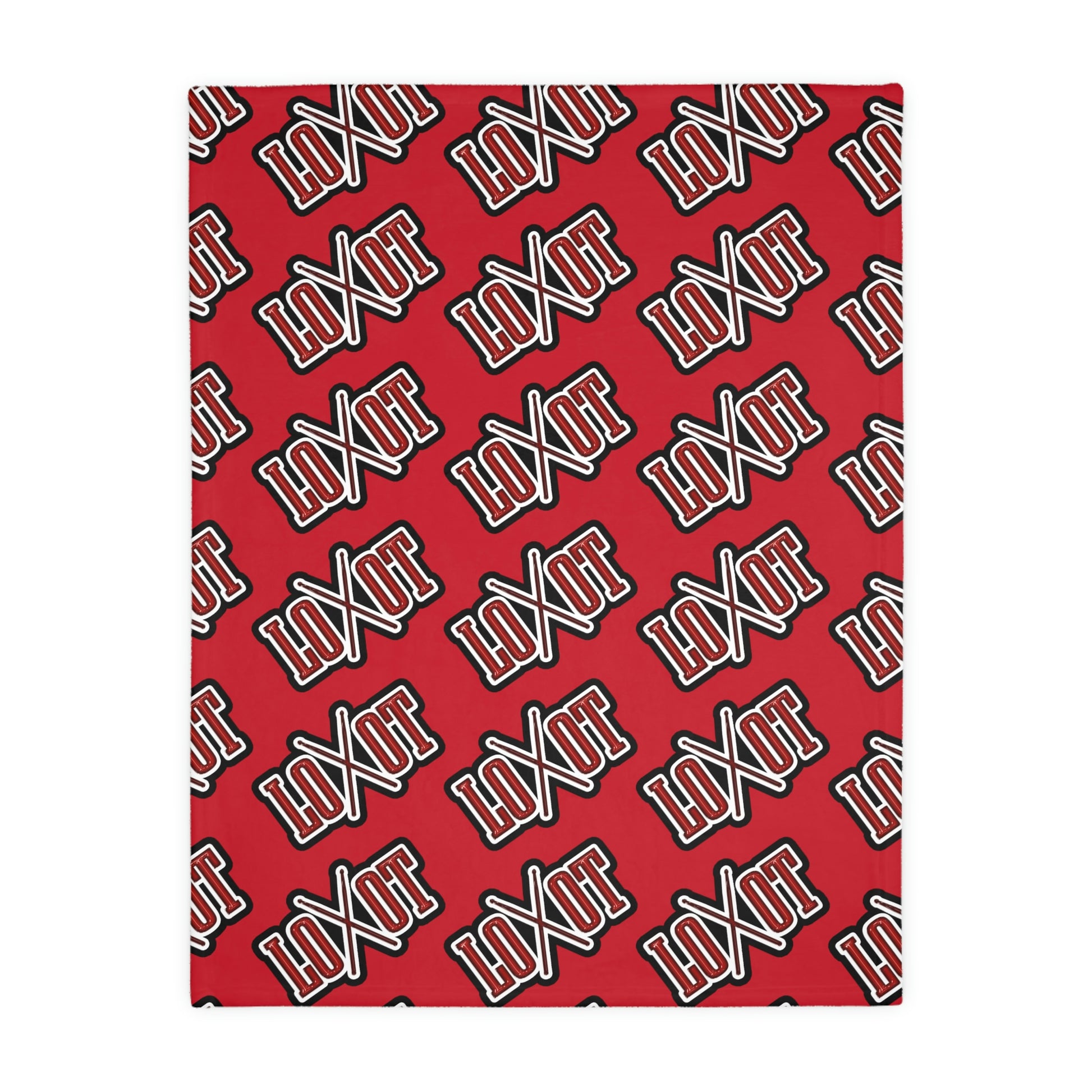 Loot Velveteen Blanket (Two-sided print) - The LOOT Brand Apparel & Music