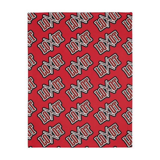 Loot Velveteen Blanket (Two-sided print) - The LOOT Brand Apparel & Music