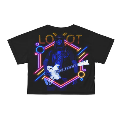 Retro Merc Crop Tee - The LOOT Brand Apparel & Music