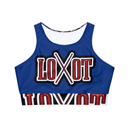 The Racket Girl(Blue) - The LOOT Brand Apparel & Music