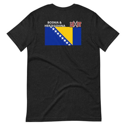 Bosnia And Herzegovina Beat T-Shirt - The LOOT Brand Apparel & Music